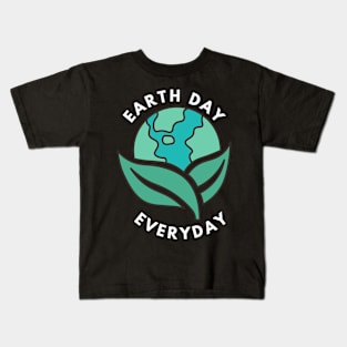 Earth Day Save Our Home Plant More Trees Go Planet Kids T-Shirt